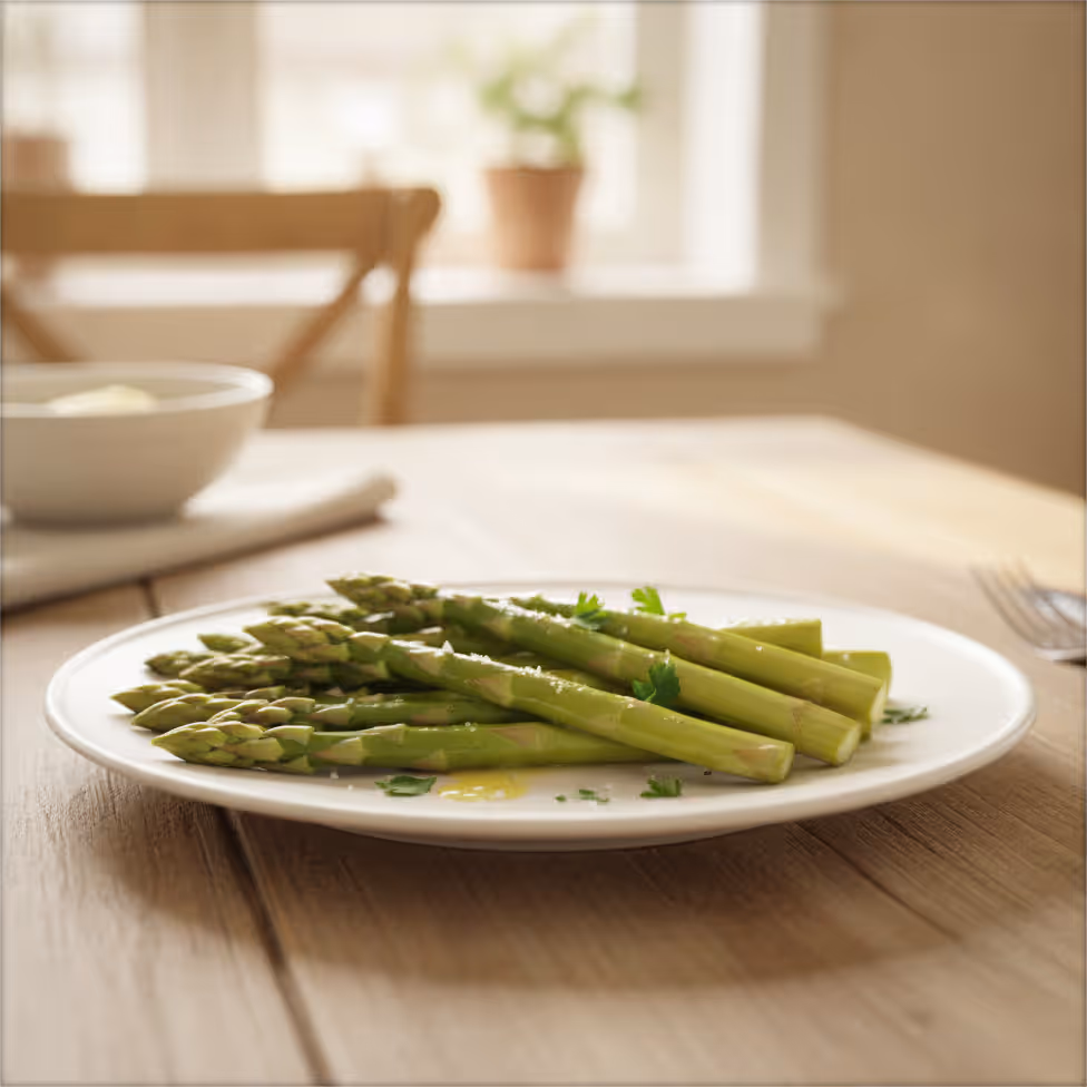 Asperges: alles over seizoen, schillen, bewaren en invriezen, klaar om te serveren