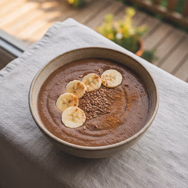 Bananen-chocoladedroom