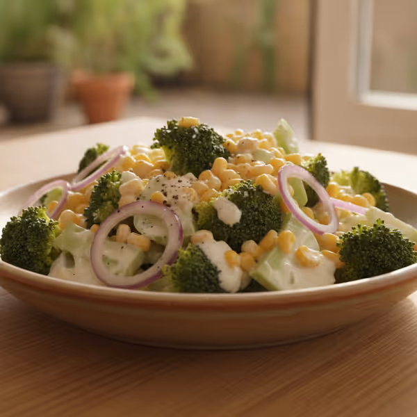 Broccoli-maïssalade